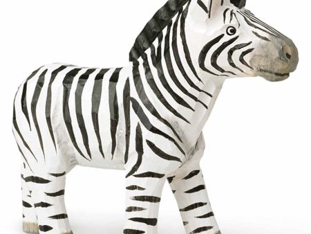 Ferm Living Hand Carved Zebra Hot on Sale