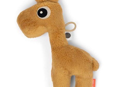 Done by Deer Tiny Sensory Rattle Raffi Mustard Online now