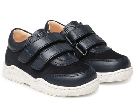 Angulus Begynder Sneaker m. Velcro Navy Navy 3364-101-7547 1546 2215 Discount