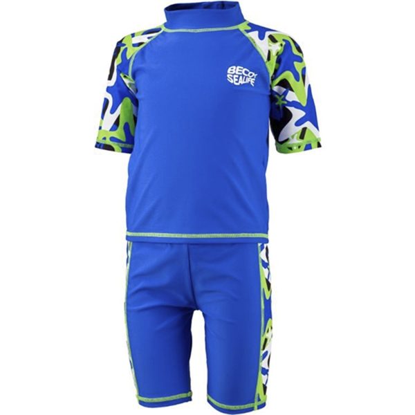 BECO Sealife Rashhguard Dragt Blå For Discount