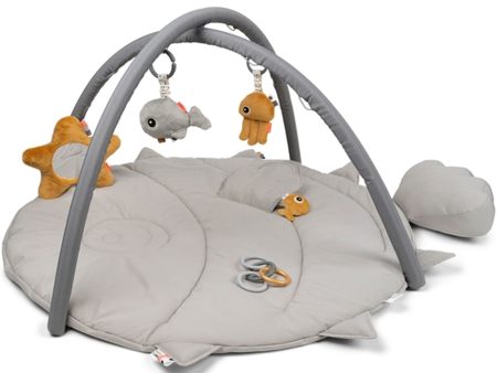 Done by Deer Activity Play Mat Sea Friends Grey Cheap