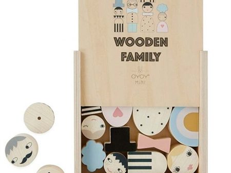 OYOY Wooden Family Bricks Online