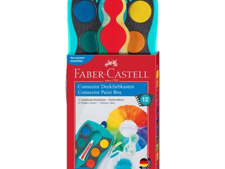 Faber Castell Connector Paint Box 12 Colours Online Hot Sale