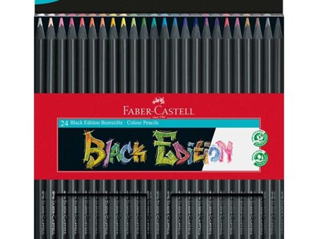 Faber Castell Black Edition 24 Färgblyerts Online Hot Sale