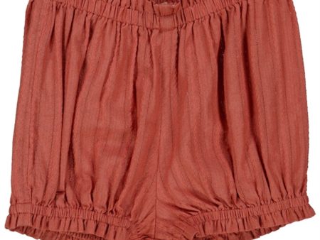 Wheat Dark Terracotta Angie Shorts Online now