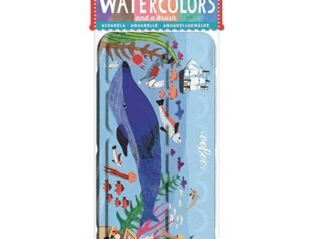 Eeboo 12 Watercolor Pencils - Under the Sea Online Hot Sale