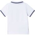 Hugo Boss Boy Short Sleeved Polo White Supply