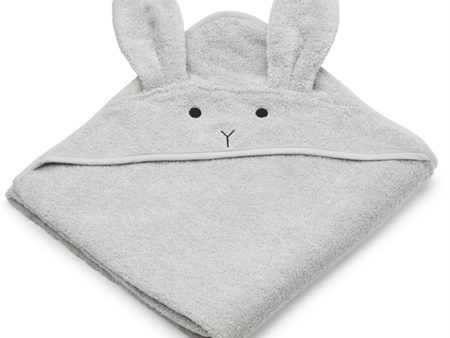 Liewood Augusta Hooded Towel Rabbit Dumbo Grey Discount