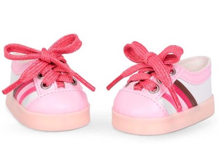 Our Generation Doll Shoes w. Light Pink on Sale