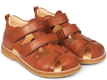 Angulus Sandal m. Velcro Cognac 0505-101-1545 Online