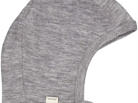 MarMar Wool Rib Grey Melange Mössa For Discount