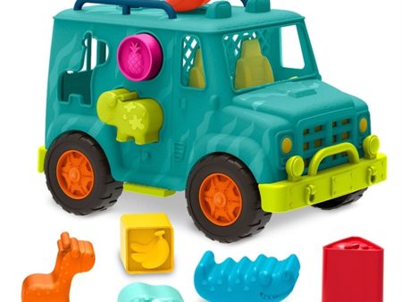 B-toys Plocklåda Lastbil Med Djur For Discount