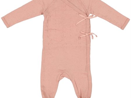 MarMar New Born Wool Pointelle Burnt Rose Rubetta Body Supply