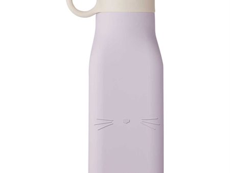 Liewood Warren Vattenflaska Cat Light Lavender Discount