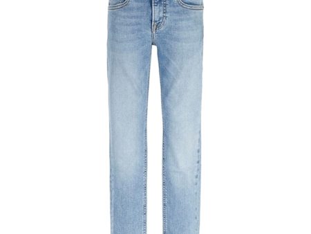 Tommy Hilfiger Scanton Slim Waistband Print Jeans Saltpepper Sale