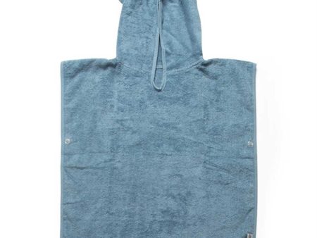 Sebra Poncho Bjørnen Milo Powder Blue Fashion