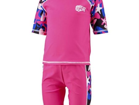 BECO Sealife Rashhguard Dragt Pink Discount