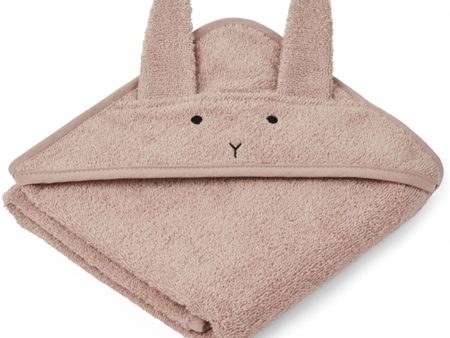 Liewood Albert Hooded Towel Rabbit Rose on Sale