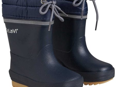 CeLaVi Termo Gummistövlar m. Foder Dark Navy Discount