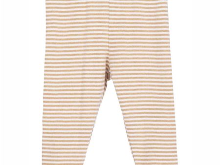 Serendipity Desert Offwhite Baby Stripe Rib Leggings Discount