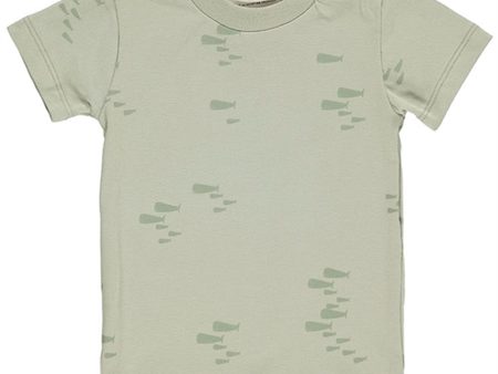 GRO Light Grey Green Norr T-shirt Online now