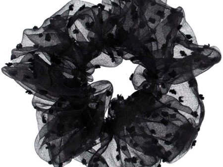 Bow s by Stær Naomi Scrunchie Black Supply