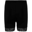 Kids ONLY Black Love Lace Cykelshorts Online now