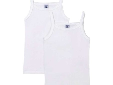 Petit Bateau Undershirt 2-pack White Hot on Sale