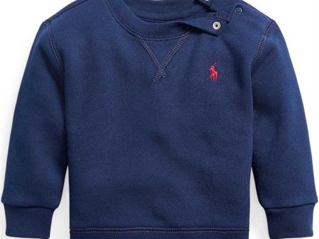 Ralph Lauren Baby Boy Sweatshirt Cruise Navy For Cheap