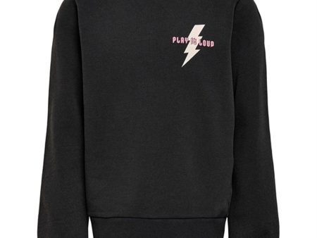 Kids ONLY Black World Lucinda Life Sweatshirt Discount