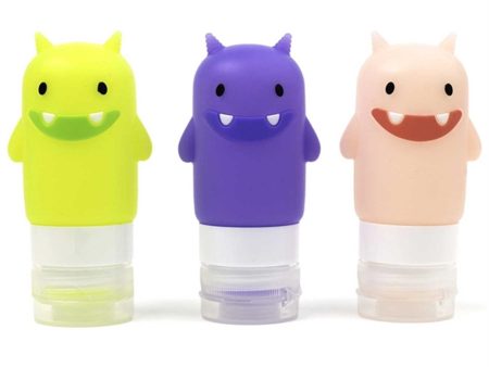 Yumbox Funny Monsters Silicone Condiment Squeeze Bottles For Cheap