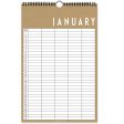 Design Letters Monthly Planner Beige Online Sale