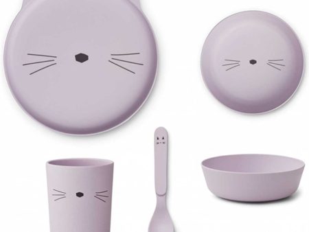 Liewood Brody Junior Set Cat Light Lavender Supply