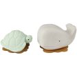 Hevea Squeeze & Splash Hval og Skildpadde White Sæt For Discount