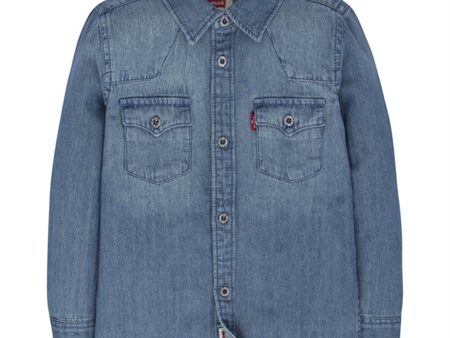 Levis Skjorte White Sale