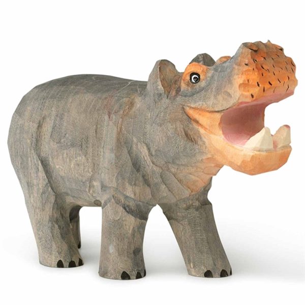 Ferm Living Hand Carved Hippo Online Sale