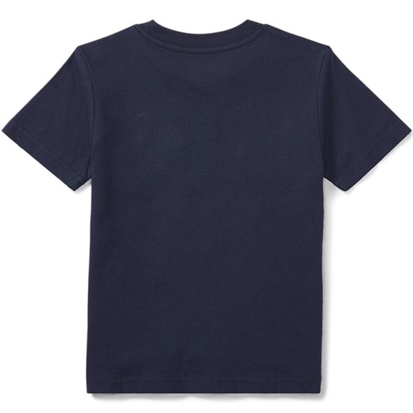 Polo Ralph Lauren Boy Short Sleeved T-shirt Cruise Navy For Cheap