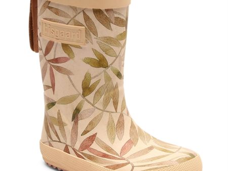 Bisgaard Gummistövlar Fashion Beige Leaves Online now