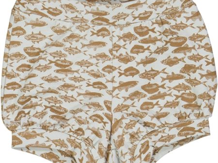 Wheat Dusty Dove Fish Issa Shorts on Sale