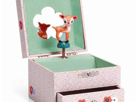 Djeco Jewlery Box with Music Bambi For Discount