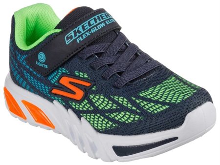 Skechers S-Lights Flex Glow Elite Sneakers Vorlo Navy Multi Discount