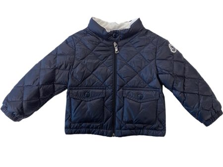 Moncler Binic Giubbotto Jacka Navy For Cheap