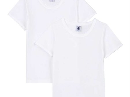 Petit Bateau T-shirt 2-pack MC White Supply