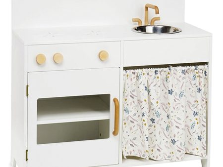 Cam Cam Copenhagen Play Kitchen White Pressed Leaves Rose Sale