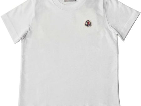 Moncler T-shirt Vit For Cheap