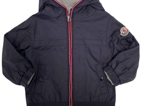 Moncler Anton Giubbotto Jakke Navy Sale