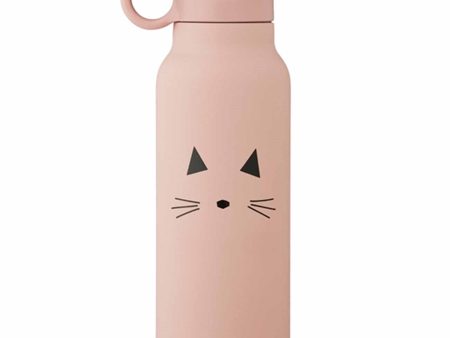 Liewood Falk Water Bottle 350 ml Cat Dusty Rose Online now