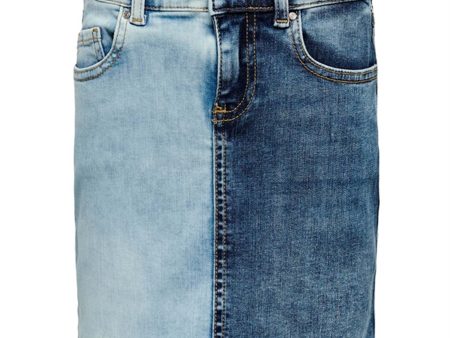 Kids ONLY Light Blue Denim Lyanna Nederdel Sale