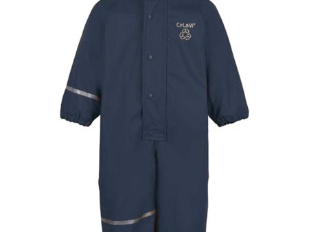 CeLaVi Regnoverall m. Fleece Navy Supply