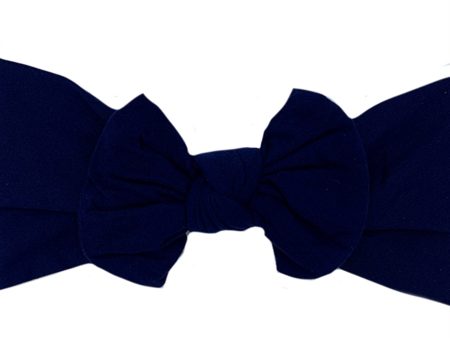 Bow s by Stær Hårband m. Rosett Astrid Navy Supply